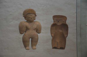 Figure w/ mold; Culture Chorrera (950 – 350 BCE); Casa del Alabado, Quito, Ecuador | ©Angela Drake