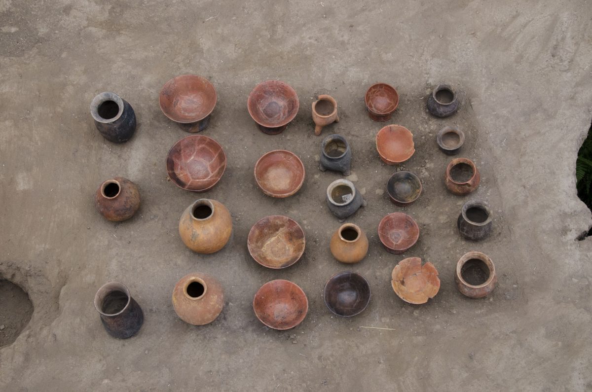 A sample of the pottery found at the Florida site; Quito, Ecuador | ©Angela Drake