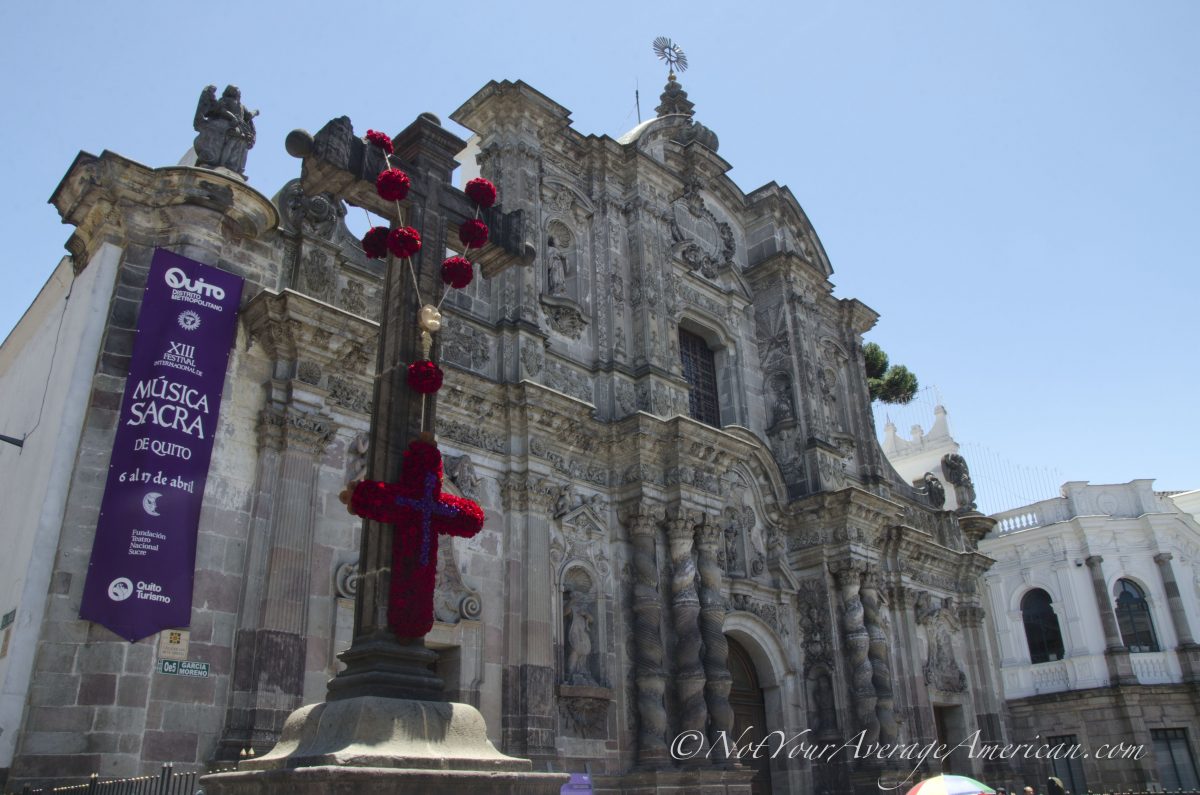 Un auspicioso comienzo de semana santa, domingo de ramos en Quito