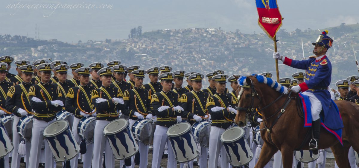 May 25th Military Parade, Cima de la Libertad, Quito, Ecuador | ©Angela Drake