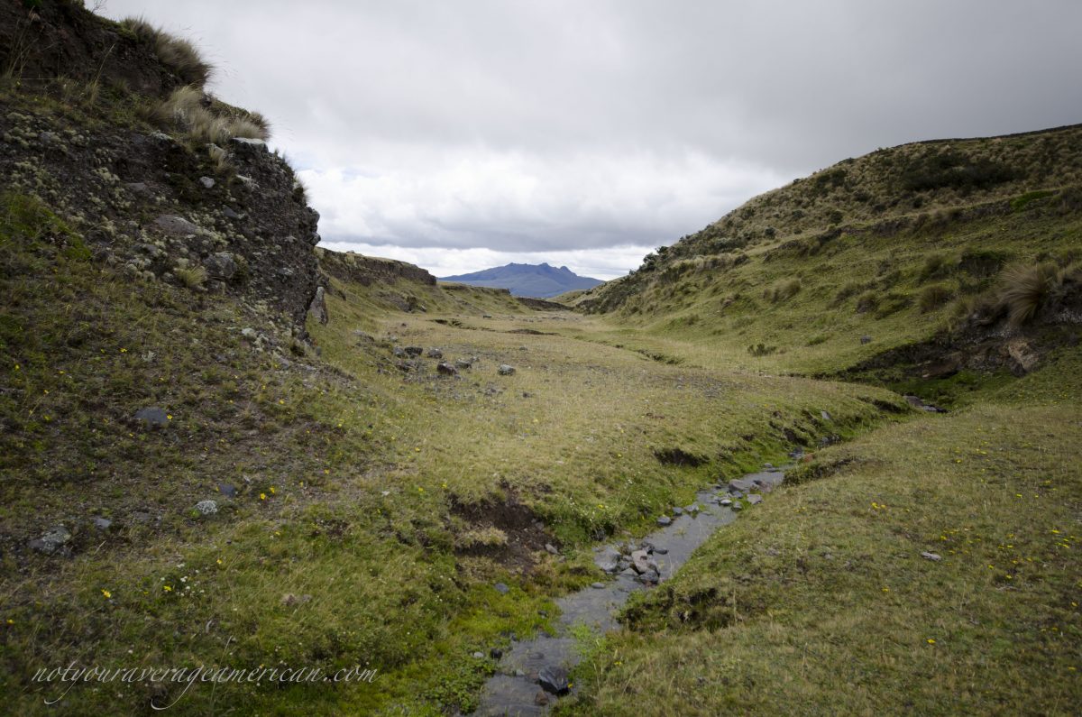 Antiguo Lecho del Río, Pucará Salitre, Parque Nacional Cotopaxi, Ecuador