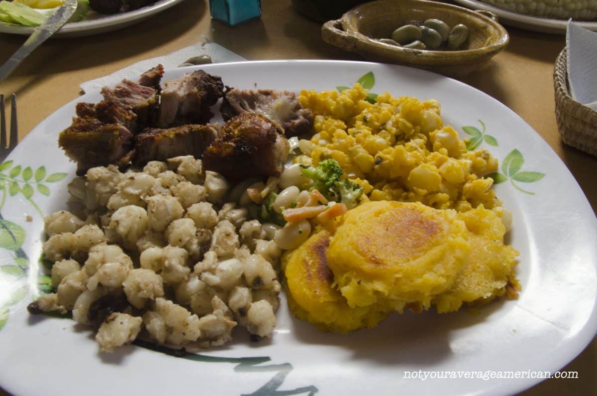 A Road Trip Breakfast in Ecuador