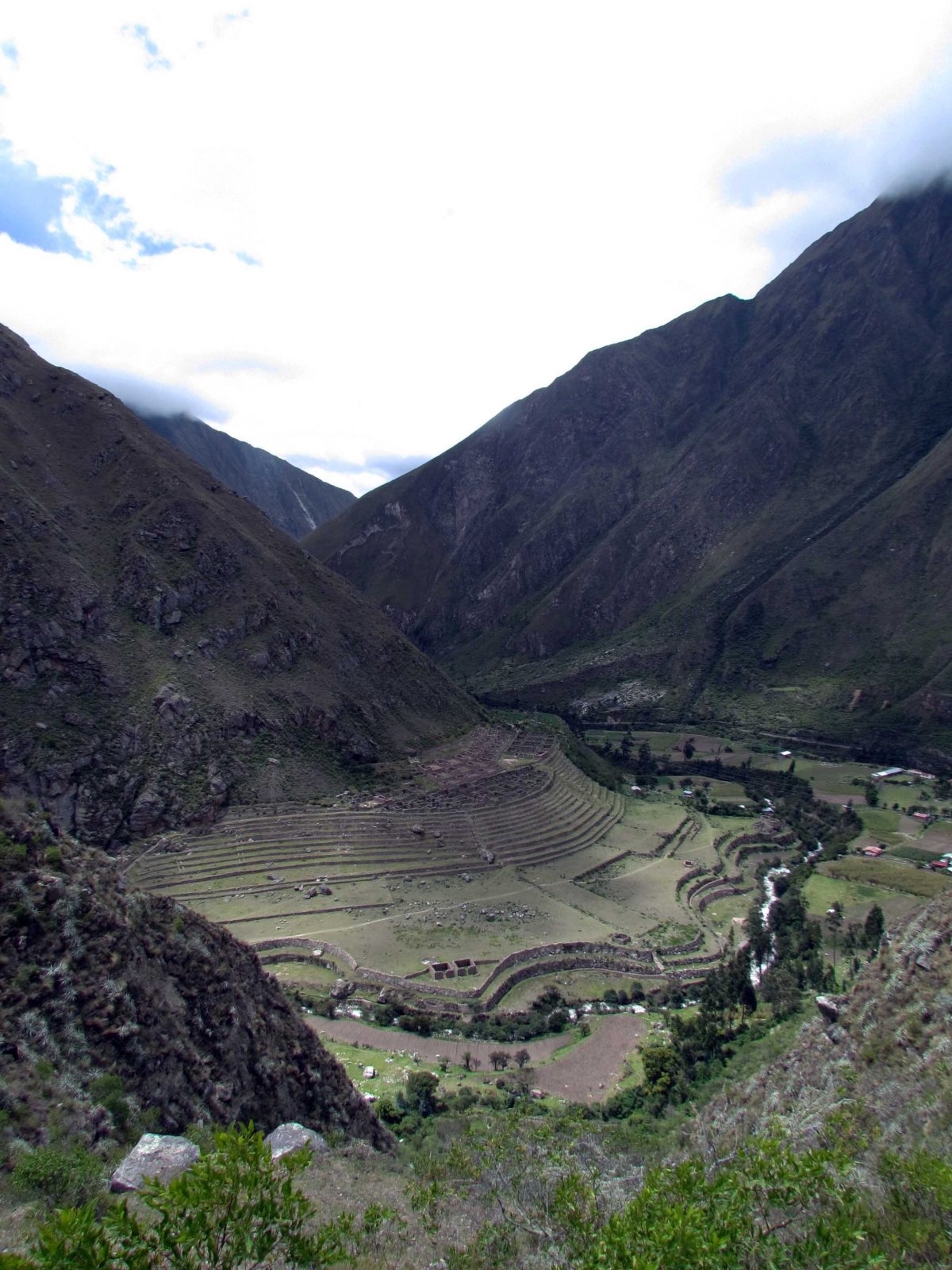 View of Llactapata, Inca Trail, Peru | ©Angela Drake