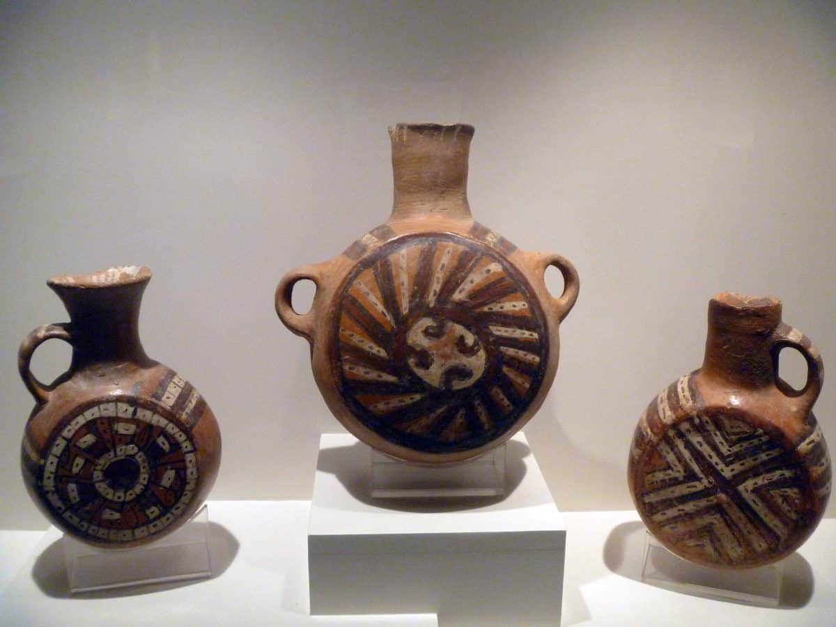 Ceramics on Display at the Pre-Colombian Art Museum in Cusco, Peru | ©Angela Drake