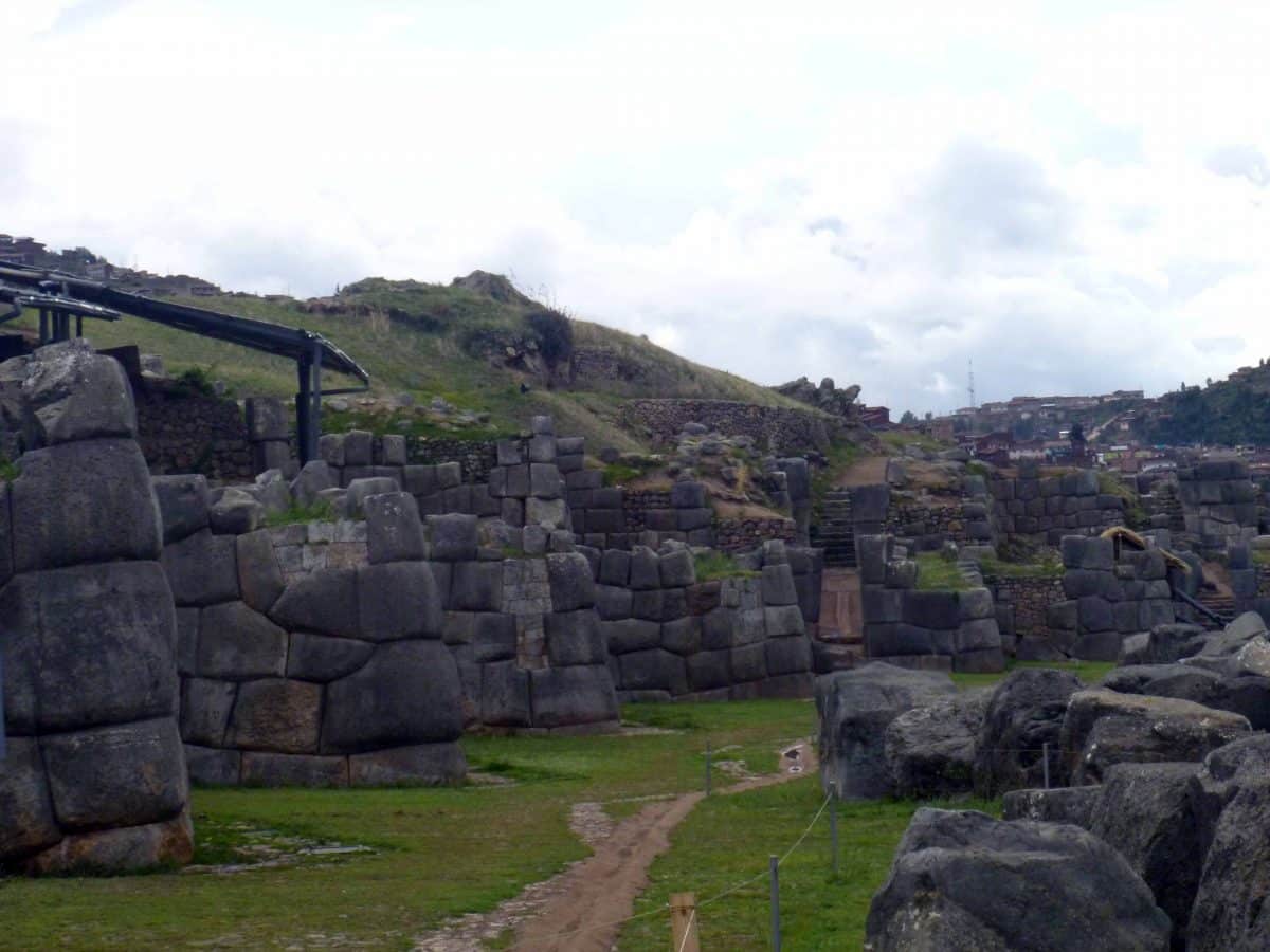 Some of the many walls of Saqsayhuamán, Cusco, Peru | ©Angela Drake