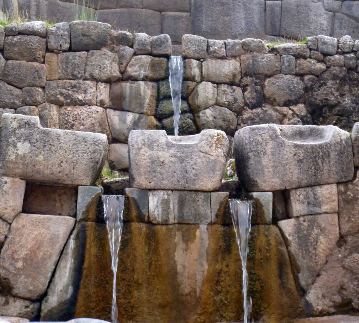 Fountains at Tambomachay, Cusco, Peru | ©Angela Drake