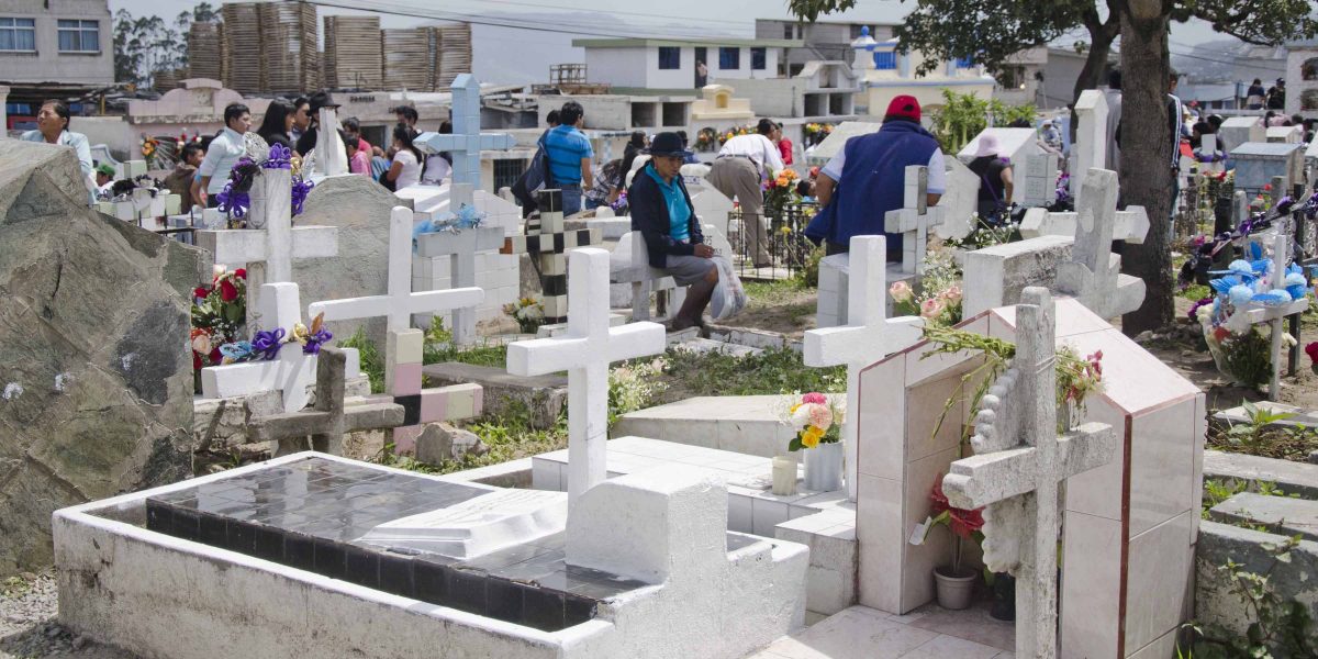 Contemplation in the Cemetery, Calderón, Quito, Ecuador | ©Angela Drake