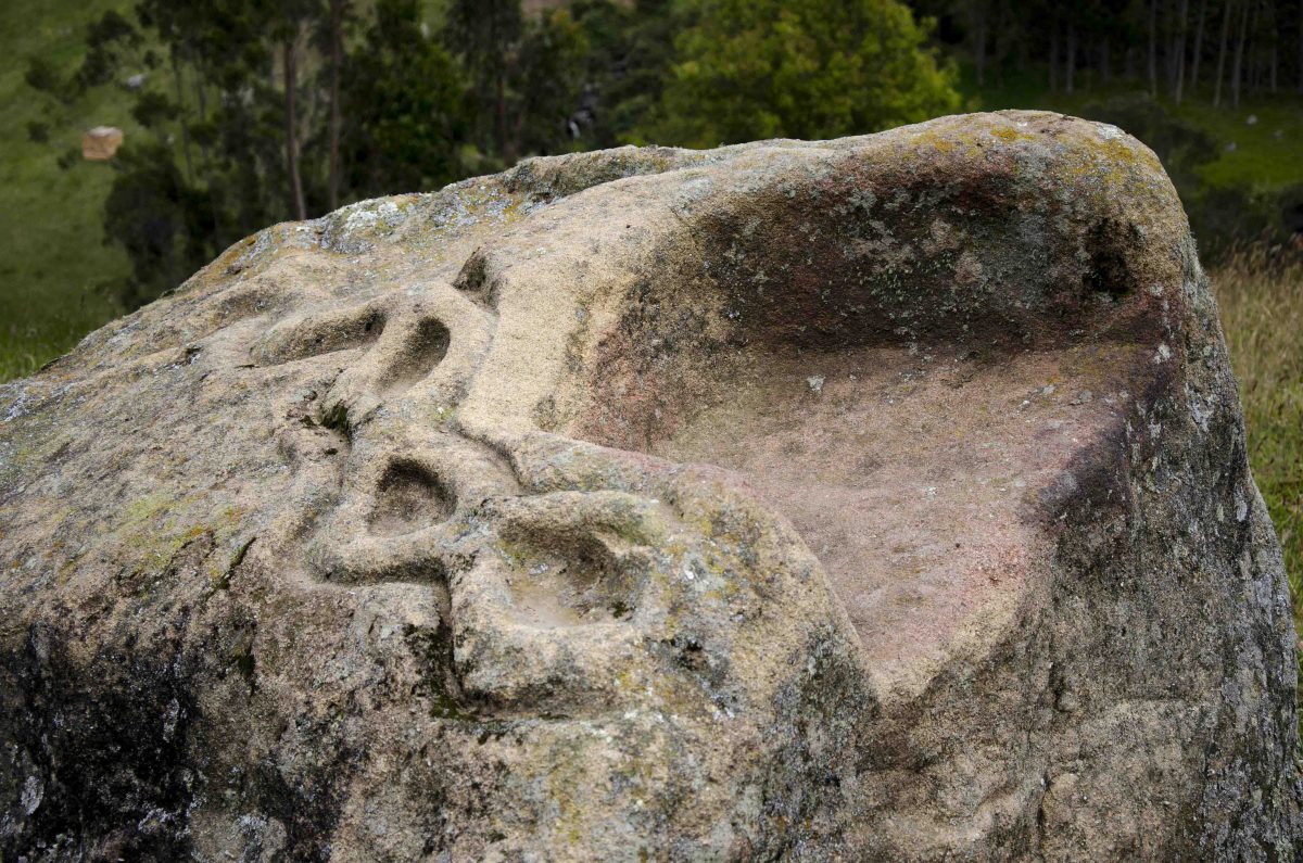 Fragment from Bath, Ingapirca Trail, Cañar, Ecuador 