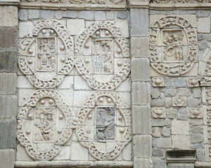 Stonework from the Riobamba Cathedral