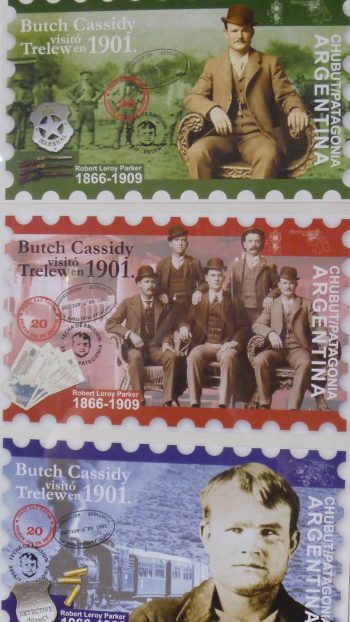 Butch Cassidy Commemorative Stamps from Argentina