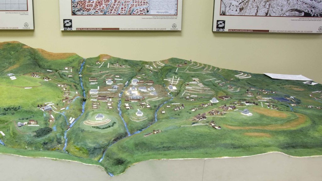 Topographic Model of Quito