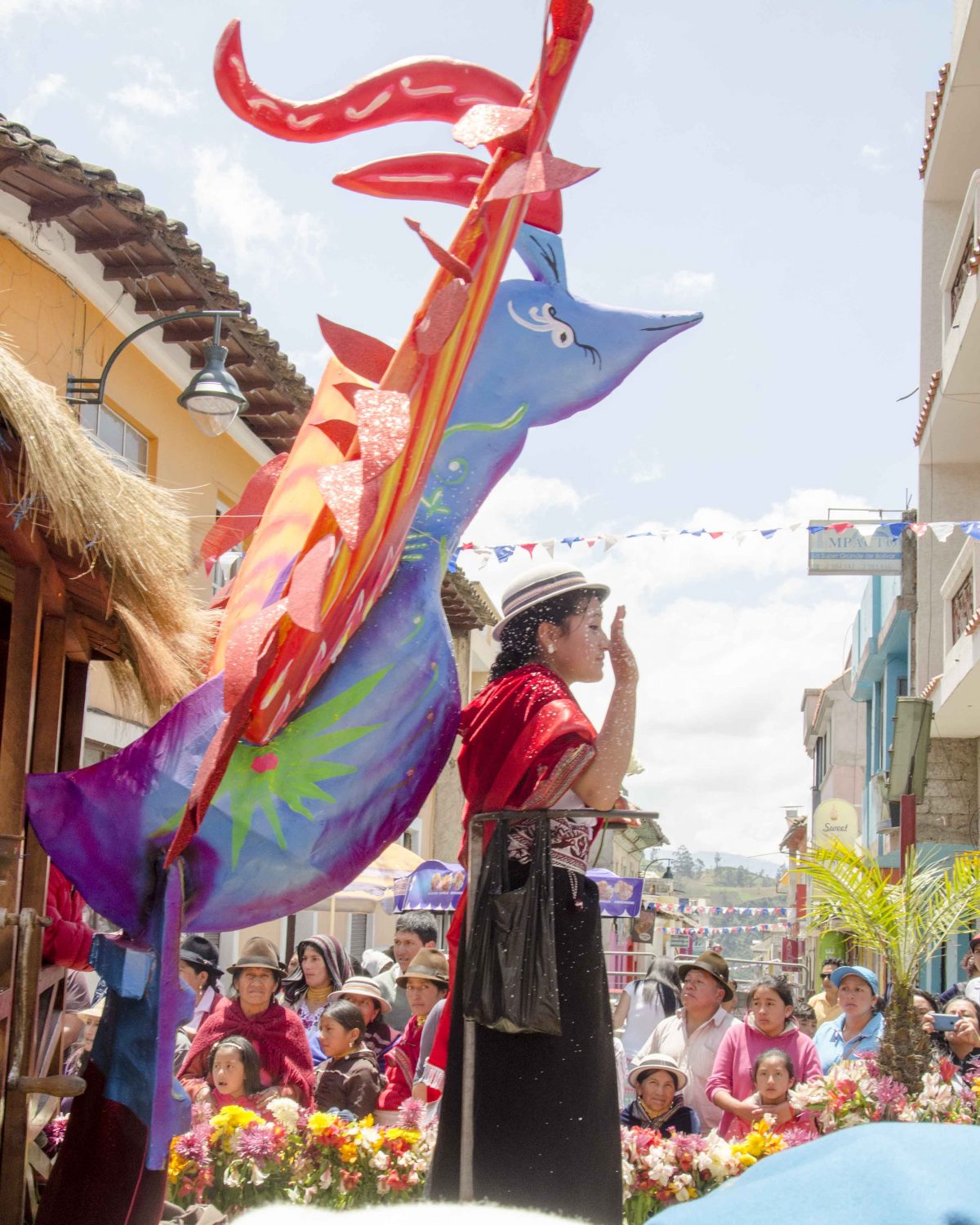 Queen of Carnival, Carnival in Guaranda, Ecuador