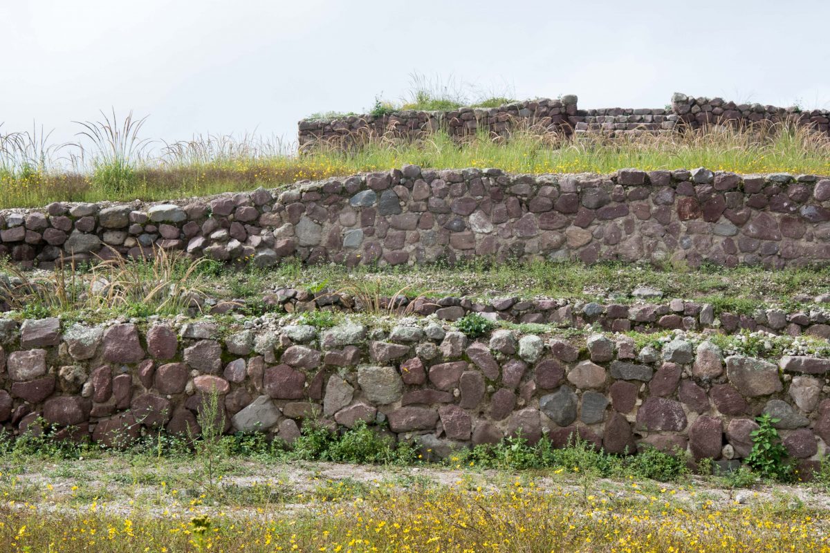 Ancient terraces at Rumicucho