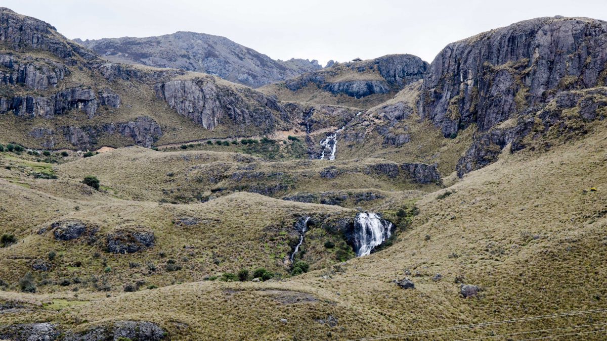 Waterfalls, Cajas National Park, Ecuador | © Angela Drake