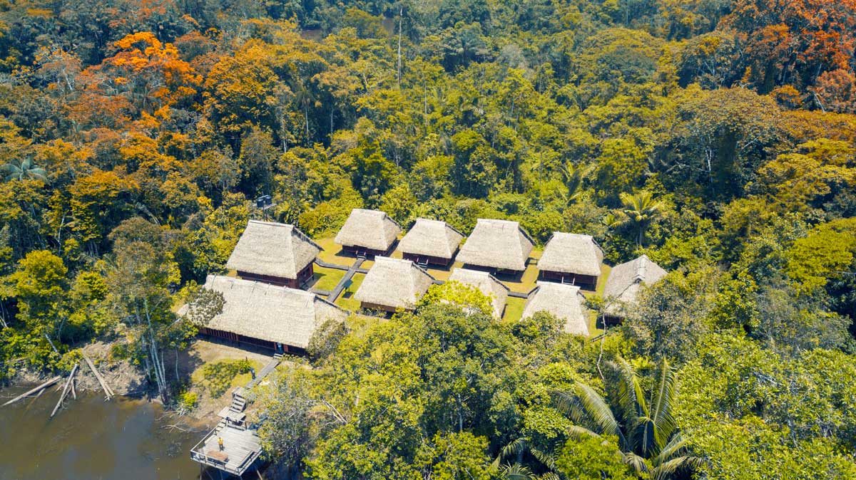 Kichwa Amazon Lodge in the Cuyabeno Wildlife Reserve, Ecuador | photo provided by Edgar Noteno