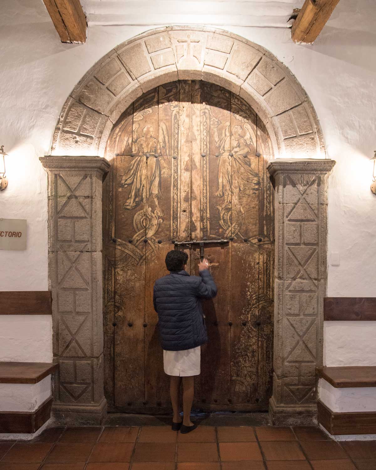 Entrance to the Dining Room, San Diego Convent, Quito | ©Angela Drake