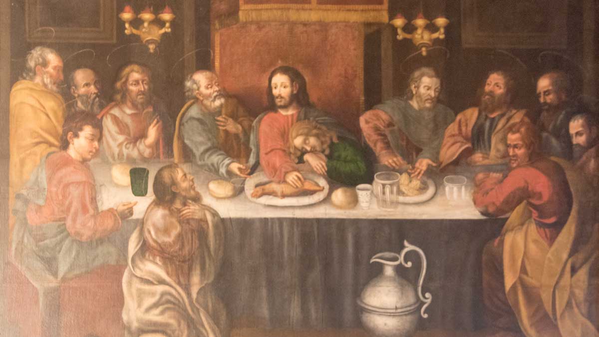 The Last Supper by Miguel de Santiago, San Diego Convent, Quito | ©Angela Drake
