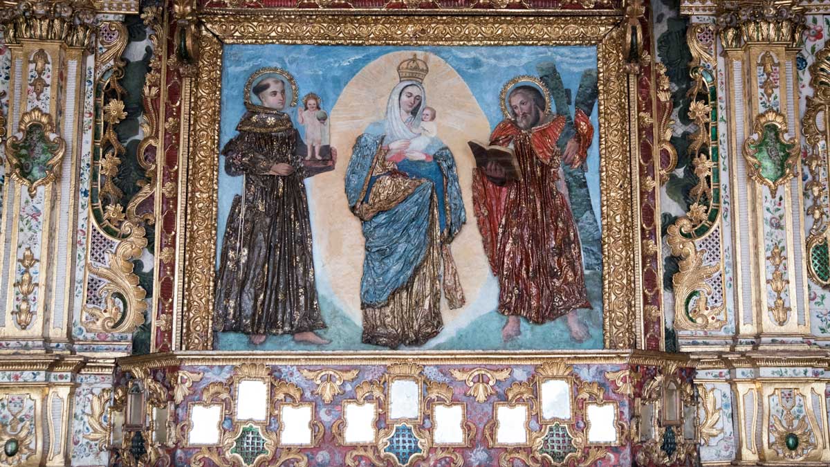 The Virgin of Chiquinquira, San Diego Convent, Quito | ©Angela Drake