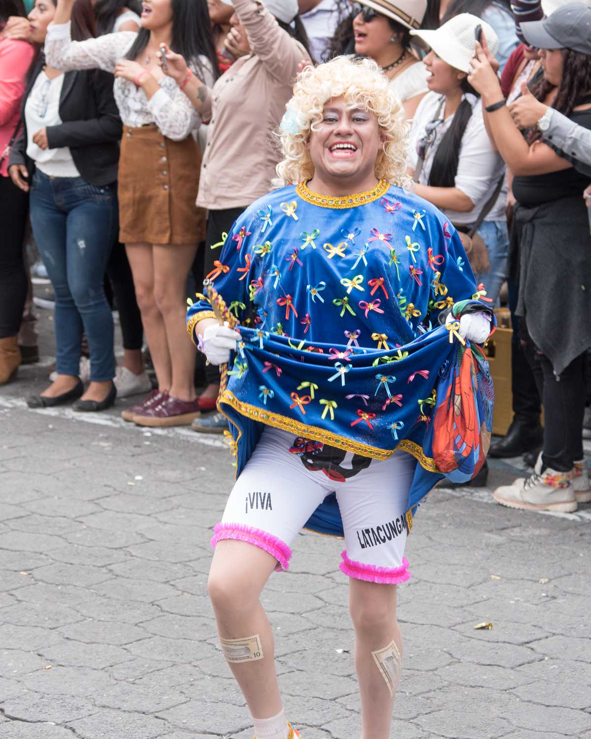 La Camisona, Mama Negra, Latacunga, Ecuador | ©Angela Drake