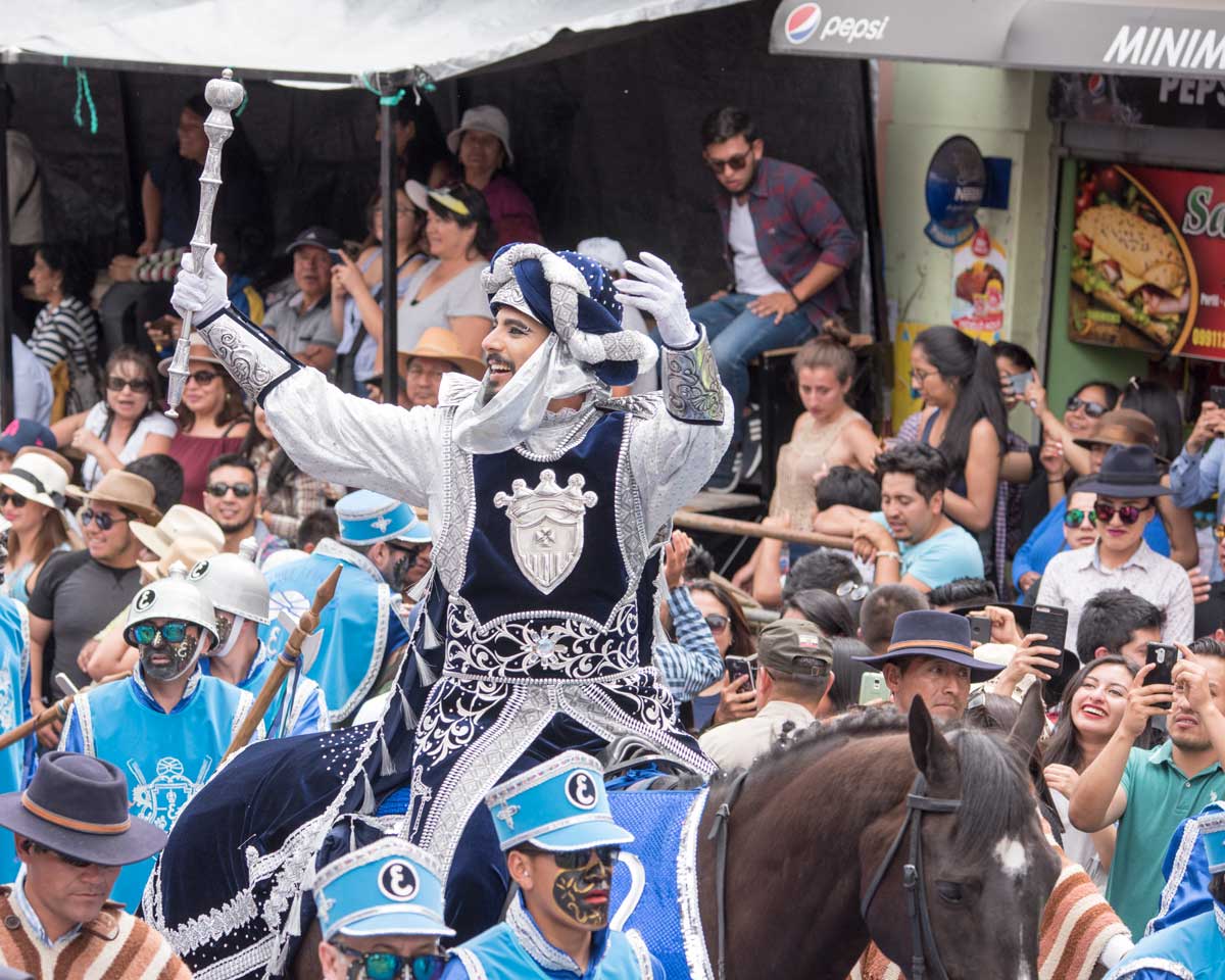 El Rey Moro, Mama Negra, Latacunga, Ecuador | ©Angela Drake