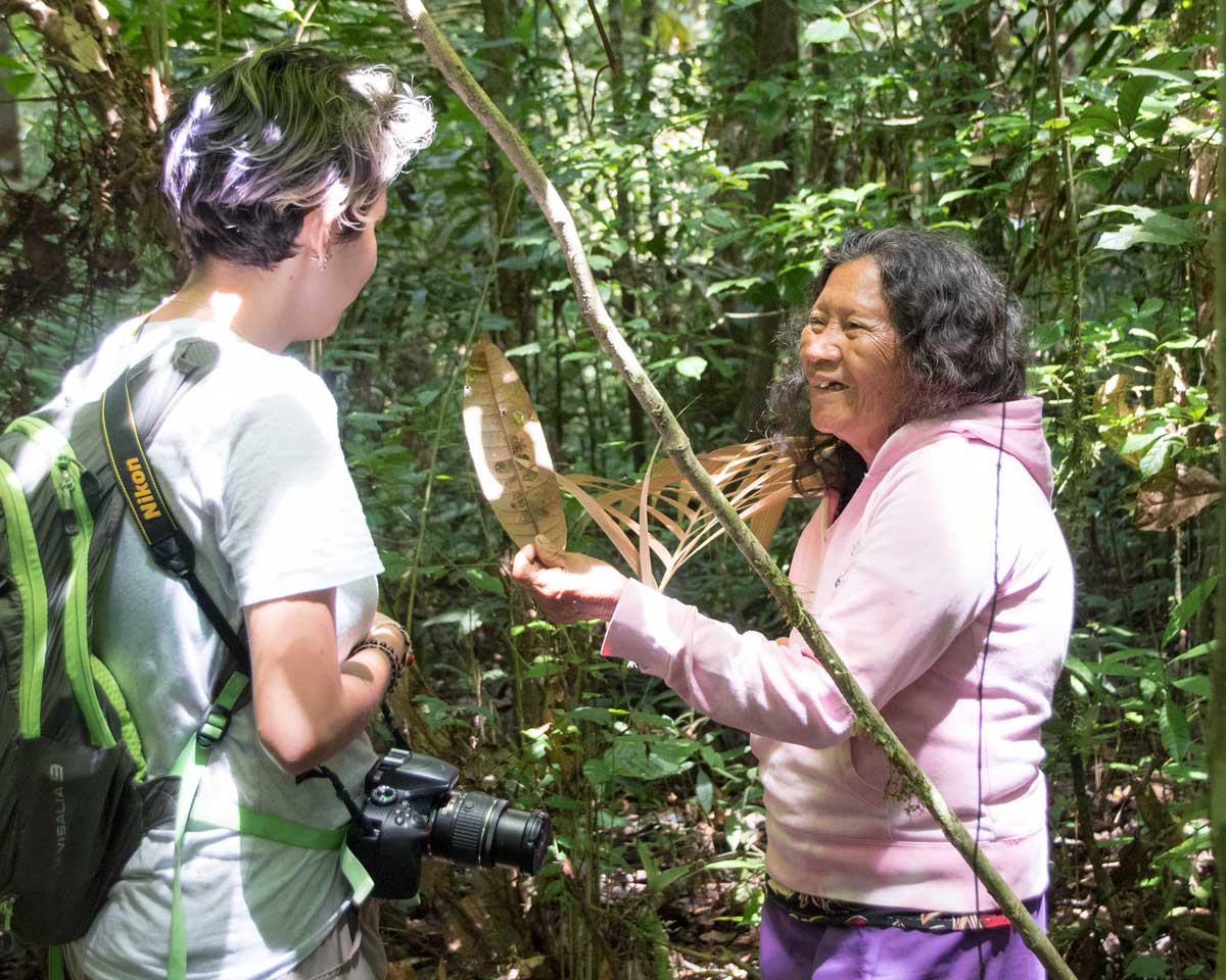 Mama Rora, Siona Guide in the Upper Cuyabeno, Ecuador | ©Angela Drake