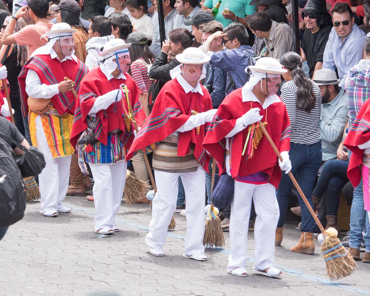 Los Caparichis, Mama Negra, Latacunga, Ecuador | ©Angela Drake