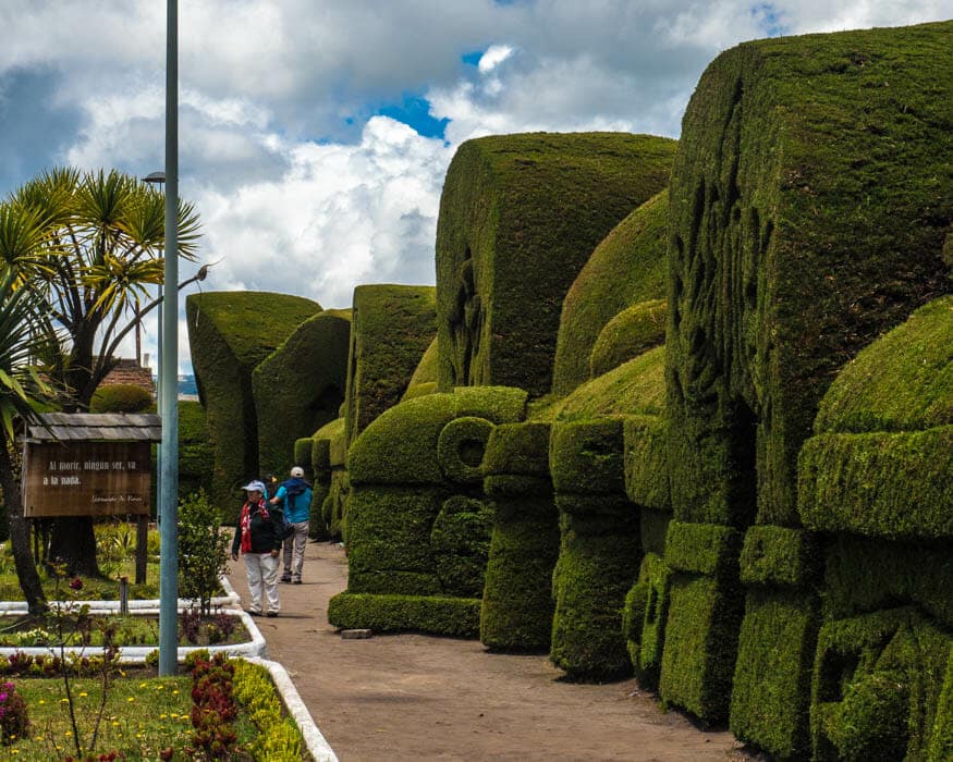 80 year old topiary, Tulcan Cemetery, Ecuador | © Ernest Scott Drake