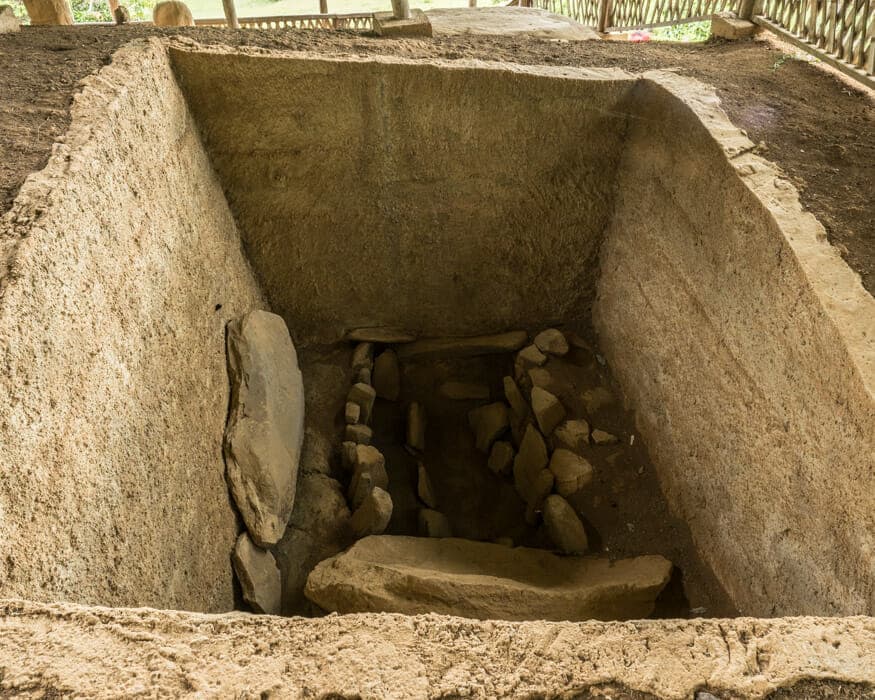 A tomb at La Pelota, San Agustin, Colombia | ©Ernest Scott Drake