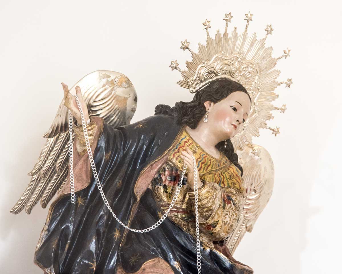 Bernardo De Legarda's Virgin of Quito, San Francisco Church Museum, Quito | ©Angela Drake