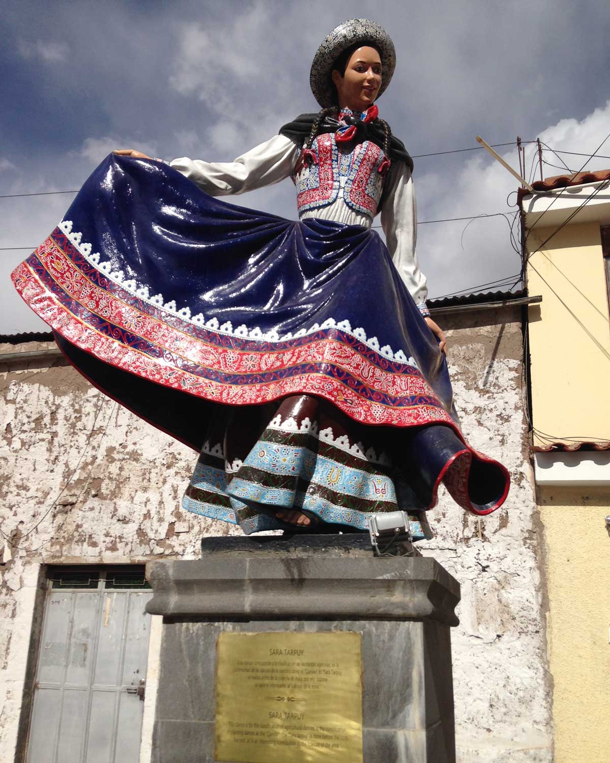 Sara Tarpuy Dancer, Chivay, Peru | ©Eleanor Hughes