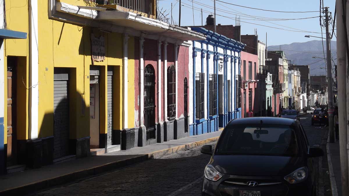 Street in Arequipa, Peru | ©Eleanor Hughes