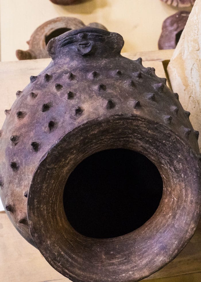 Not all the figures are serious. Who wouldn't want a hedgehog jug? Aboriginal Cultures Museum, Cuenca, Ecuador| ©Ernest Scott Drake