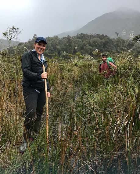 Hiking through the Pantano, Imbabura, Ecuador | ©Becky Wandell