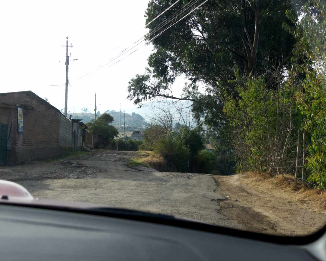 Split in the Road, Checa, Ecuador | ©Angela Drake