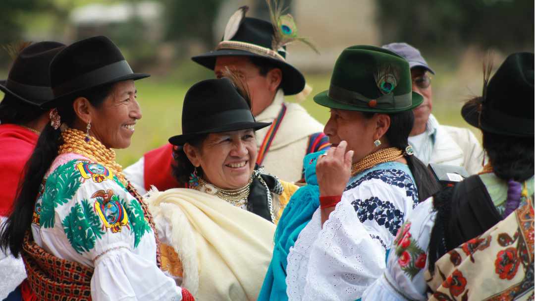 Women of Zuleta in Traditional Costume | ©Felipe Escola