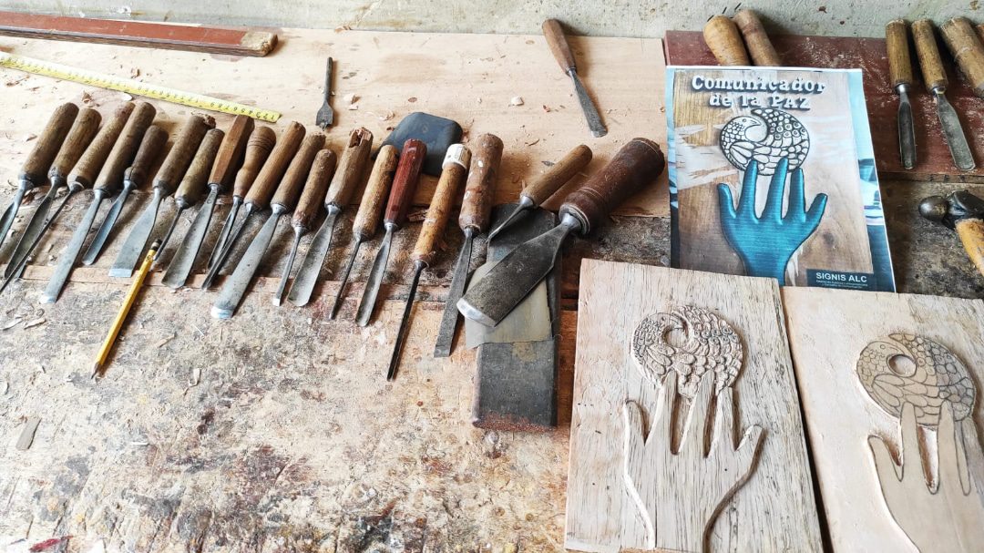 The tools of a wood craftsman