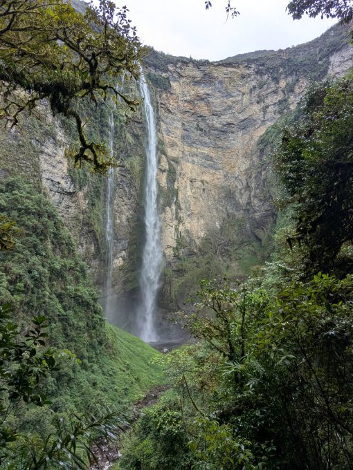 Gocta Waterfall in the Amazonian Andes of Peru