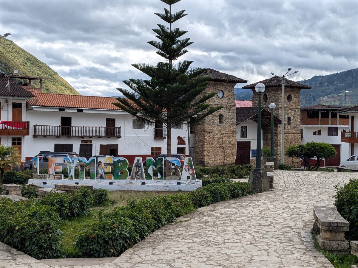 Plaza de las Armas, Leymebamba, Peru